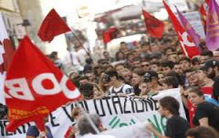 protesta scuola