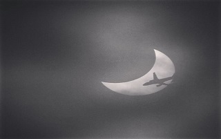 eclissi con volo