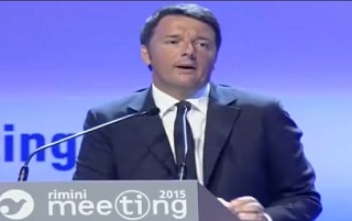 Renzi- meeting rimini