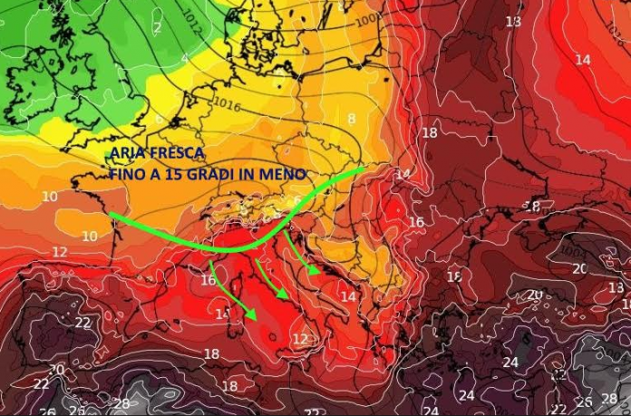 cartina meteo