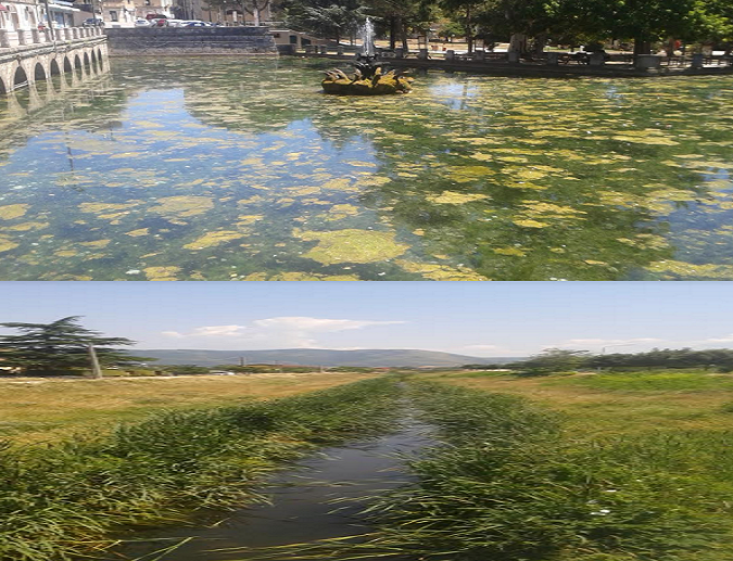 laghetto e torrente rava venafro