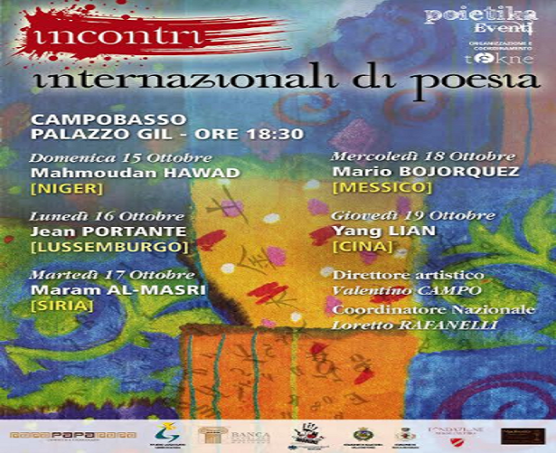 Incontri Internazionali di Poesia - Campobasso
