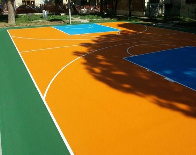 Termoli - Campo di basket di via Polonia
