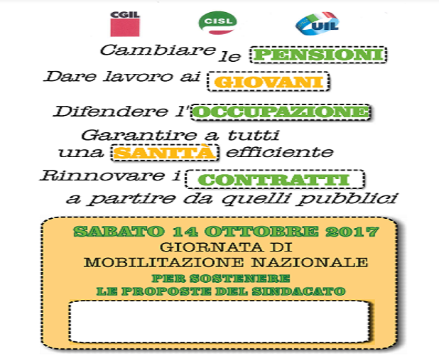 manifestazione sindacati