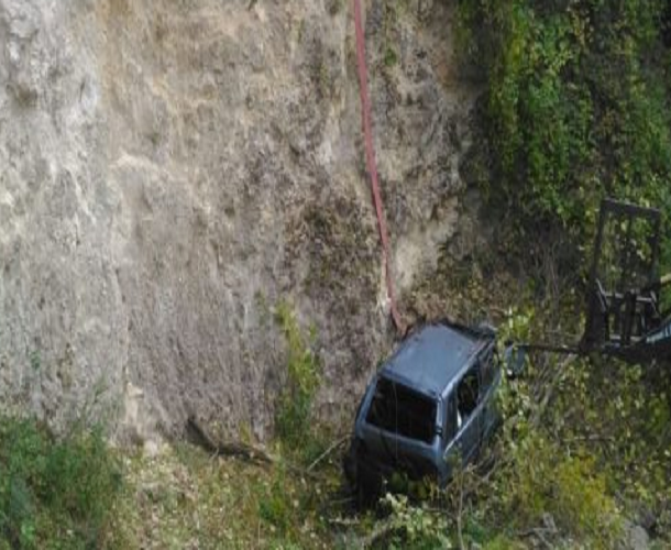 auto in burrone roccamandolfi