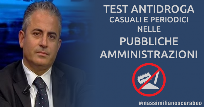 Massimiliano Scarabeo Test Antidroga