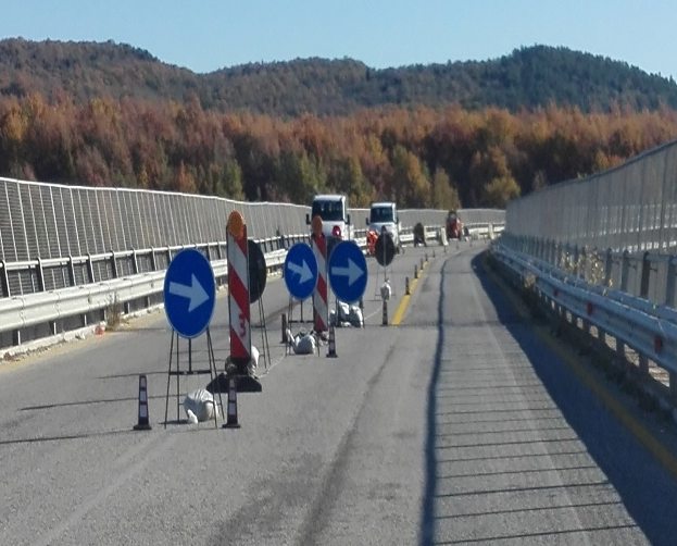 viadotto Vandra sulla SS.PP Isernia-Colli