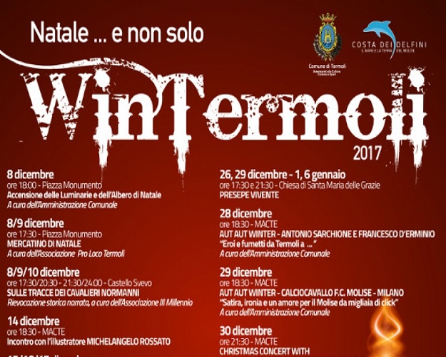 cartellone degli eventi di Natale - termoli