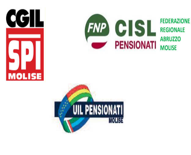 pensionati Cgil, Cisl e Uil Molise