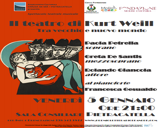 concerto monografico sulle opere di Kurt Weill
