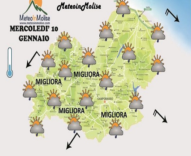 mappa meteo