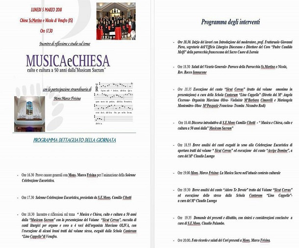musica e chiesa