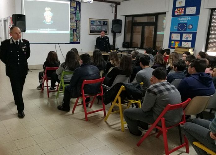 carabinieri - cultura della legalità - andrea d'isernia
