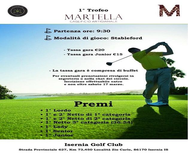 circolo golf zio carlo isernia
