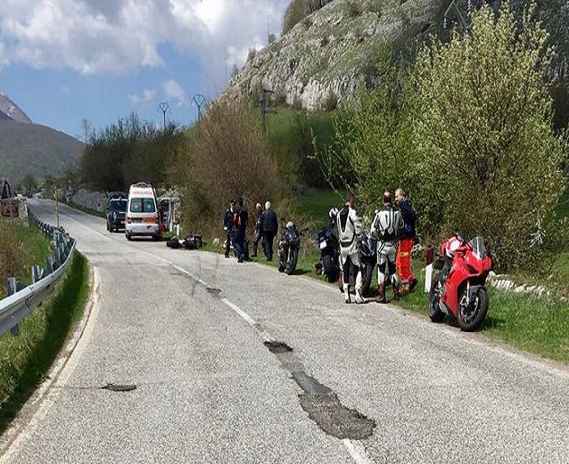 incidenti stradali motociclista campobasso barrea