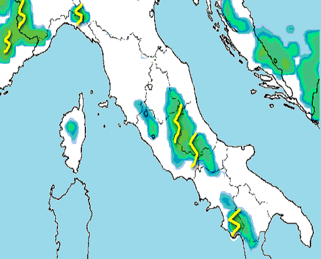 mappa meteo