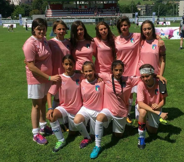 ragazze dell’Istituto Pallotta di Bojano - calcio a 5
