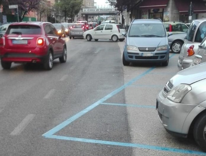 strisce blu venafro