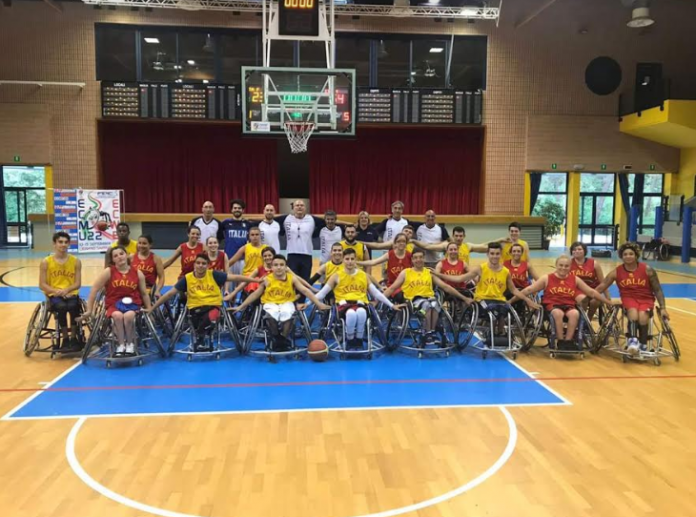 basket in carrozzina