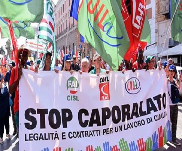 stop caporalato