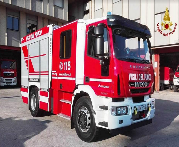 vigili del fuoco cb
