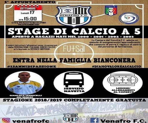 stage calcio 5