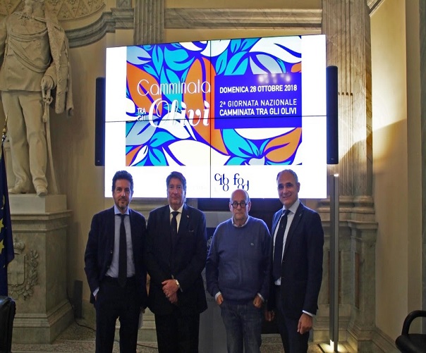 presentazione camminata degli olivi