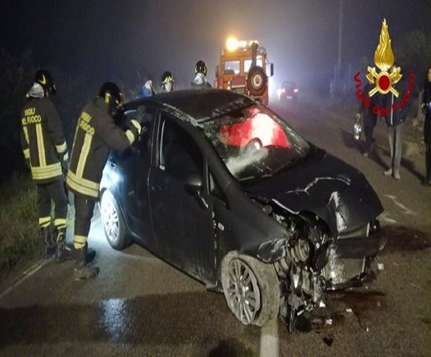 Termoli (Campobasso) - incidente stradale