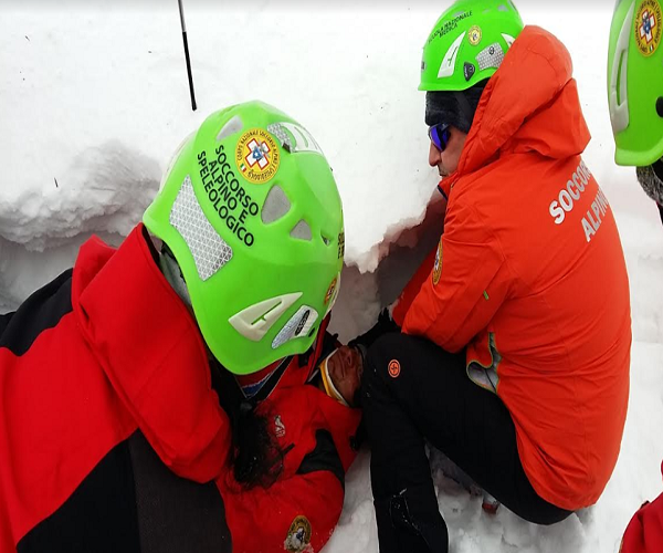 esercitazione soccorso alpino