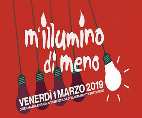 m'illumino di meno