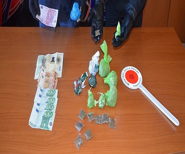 sequestro droga cc isernia