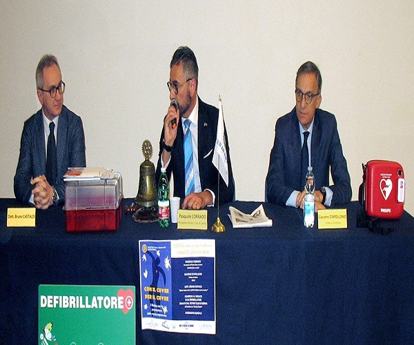 isernia consegna defibrillatore