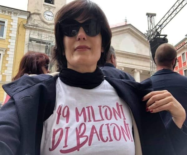 Gilda Antonelli, compagna dell'ex presidente della Regione Frattura