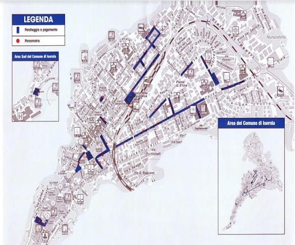 piantina isernia