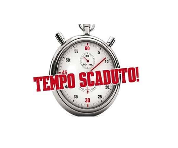 tempo scaduto