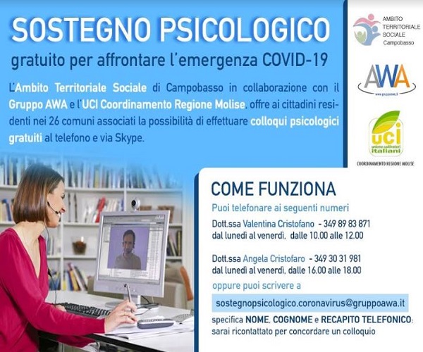 sostegno psicologico