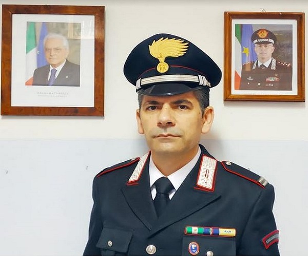 Comandante Carabinieri a Mirabello