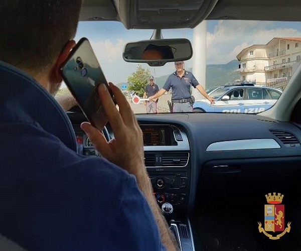 polizia -cellulare