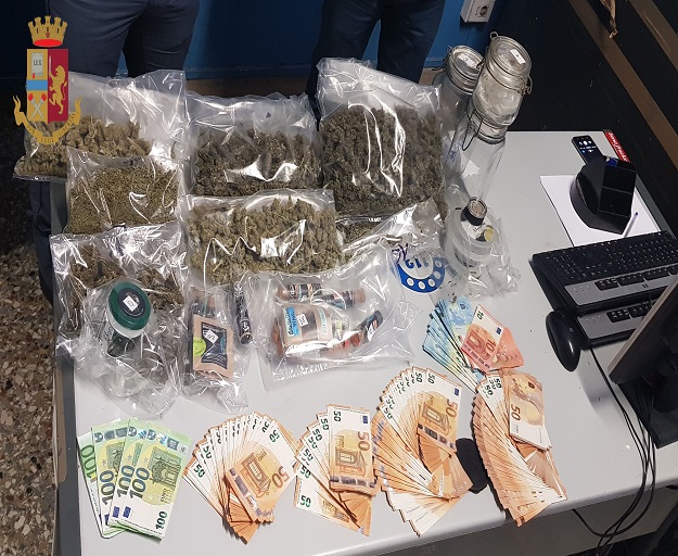 polizia roma - sequestro droga