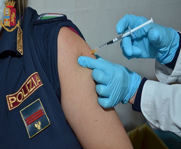 polizia cb vaccini