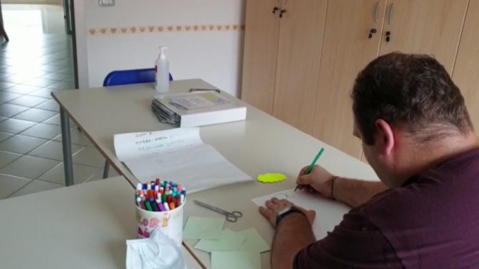 Centro Socioeducativo per disabili Il Melograno Larino attività in presenza sicurezza Covid19 (2)