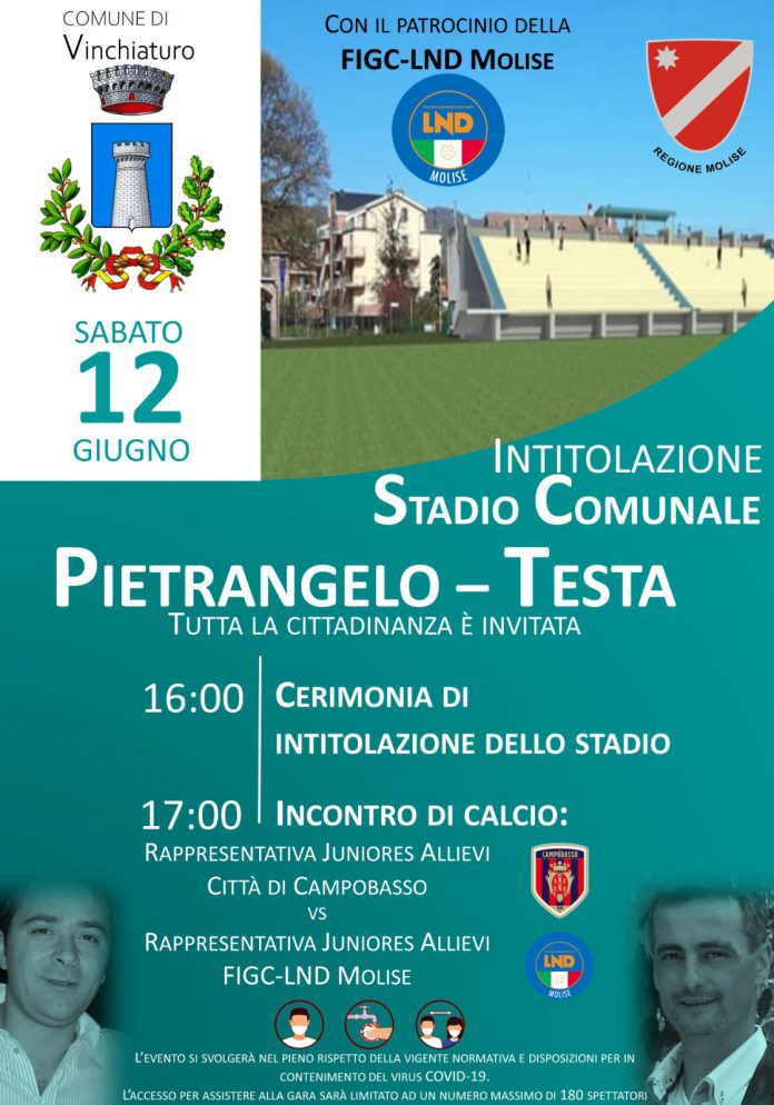 INTITOLAZIONE STADIO COMUNALE VINCHIATURO_12_06_2021