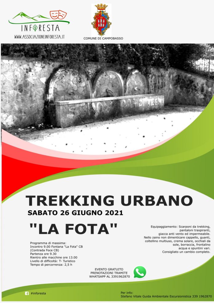 trekking 26 giugno