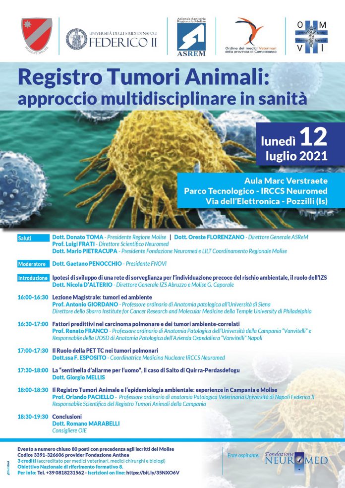 REGISTRO TUMORI ANIMALI - approccio multidisciplinare in sanità