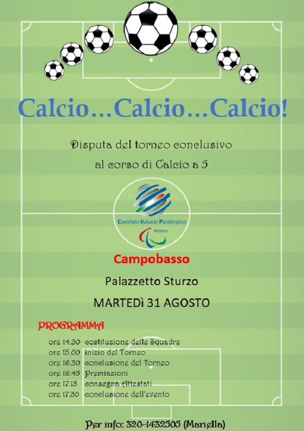 locandina calcio