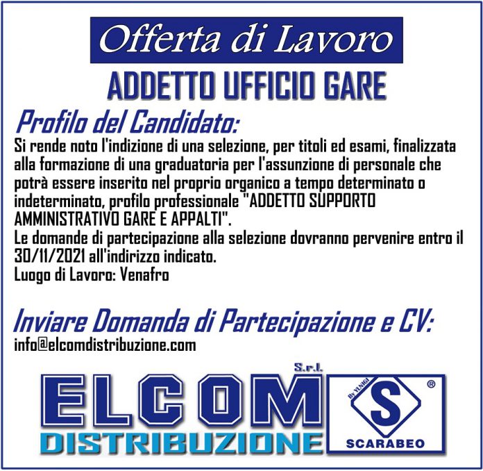 ANNUNCIO UFFICIO GARE