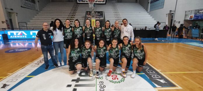 L'under 15 della Magnolia dopo il match