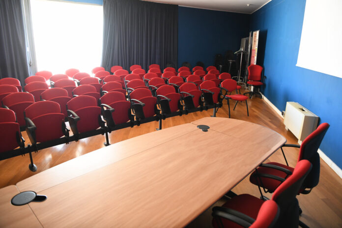 La conferenza stampa sarà all'aula Fermi