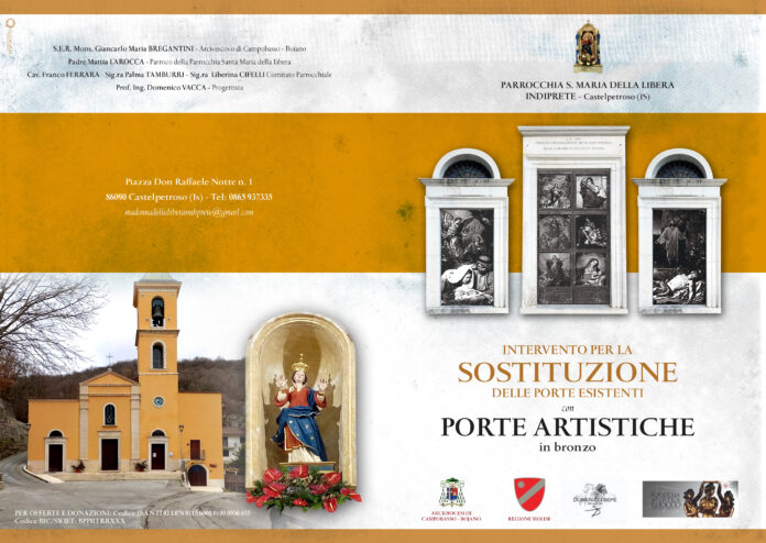 Pieghevole Portali in bronzo - Franco Ferrara