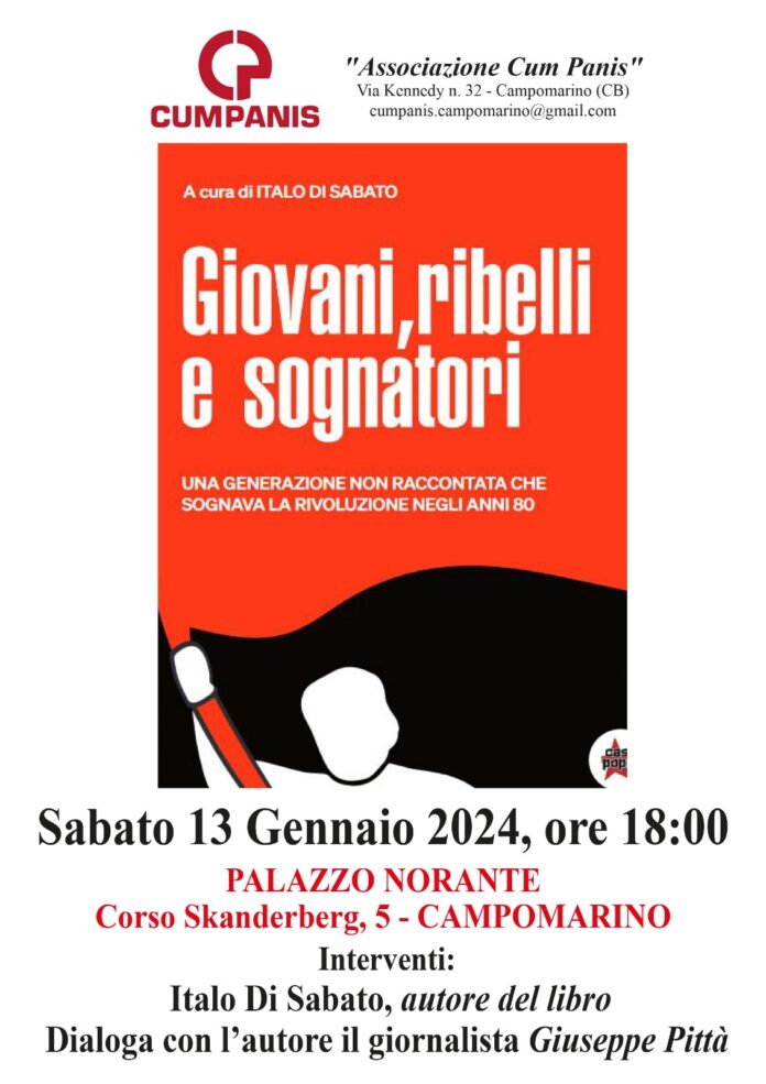 locandina 13-1-2024, Italo Di Sabato